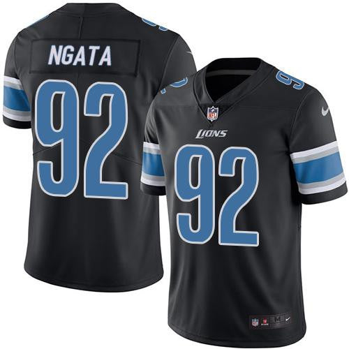 Haloti Ngata Detroit Lions black Limited jersey