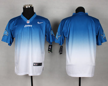 Detroit Lions blue Elite jersey