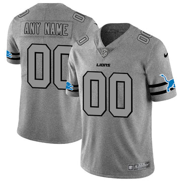 Custom Detroit Lions gray Untouchable jersey