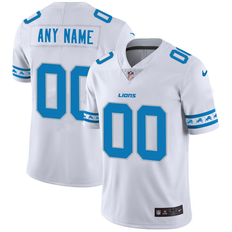 Detroit Lions white Vapor jersey