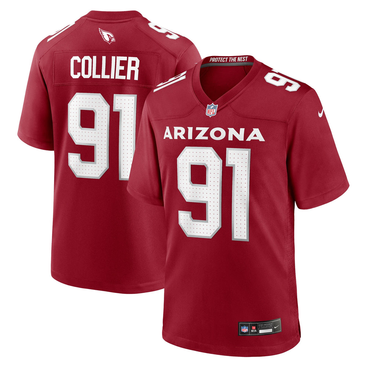 L.j. Collier Arizona Cardinals Game jersey
