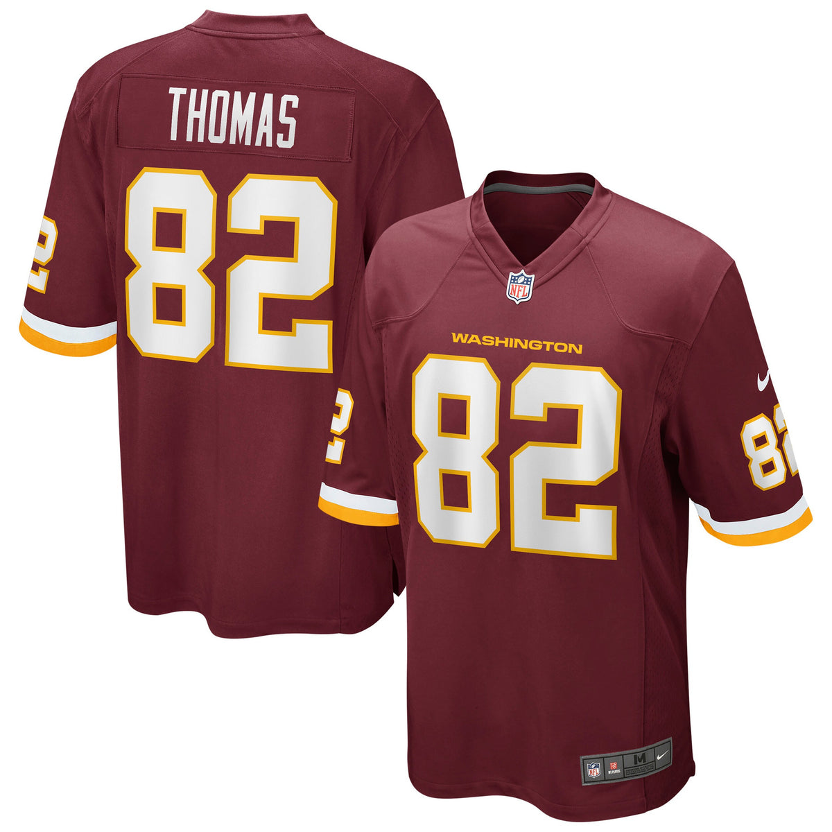 Logan Thomas Washington Washington Commanders burgundy Game jersey