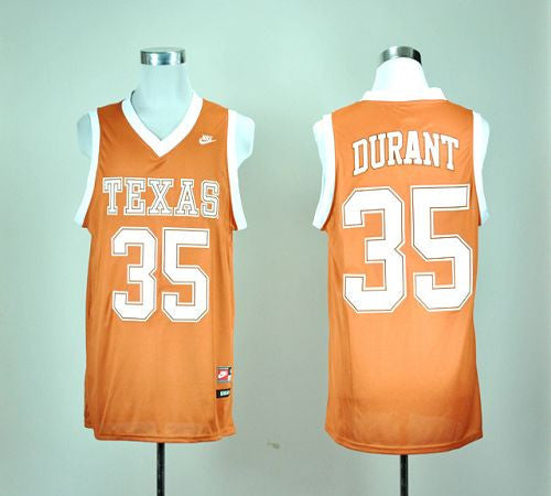 Kevin Durant Texas Longhorns orange jersey