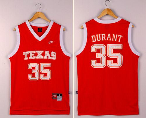 Kevin Durant Texas Longhorns orange jersey