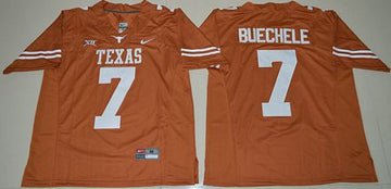 Shane Buechele Texas Longhorns orange Limited jersey