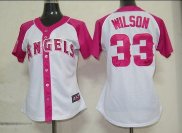 Wilson Los Angeles Angels pink Fashion jersey