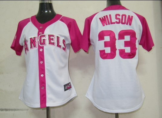 Wilson Los Angeles Angels pink Fashion jersey