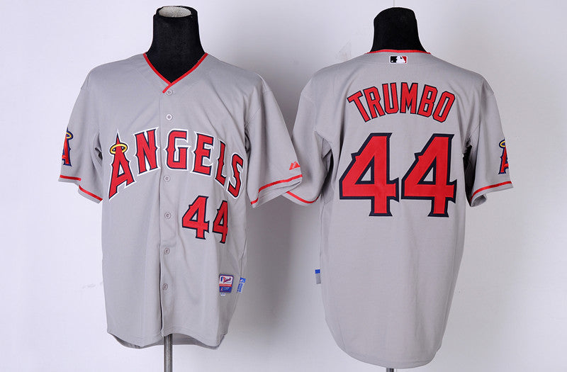 Trumbo Los Angeles Angels grey jersey