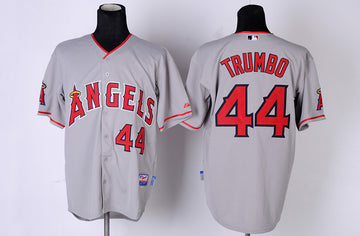 Trumbo Los Angeles Angels grey jersey