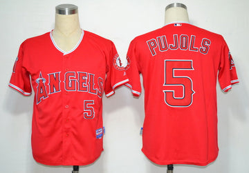 Los Angeles Angels red jersey