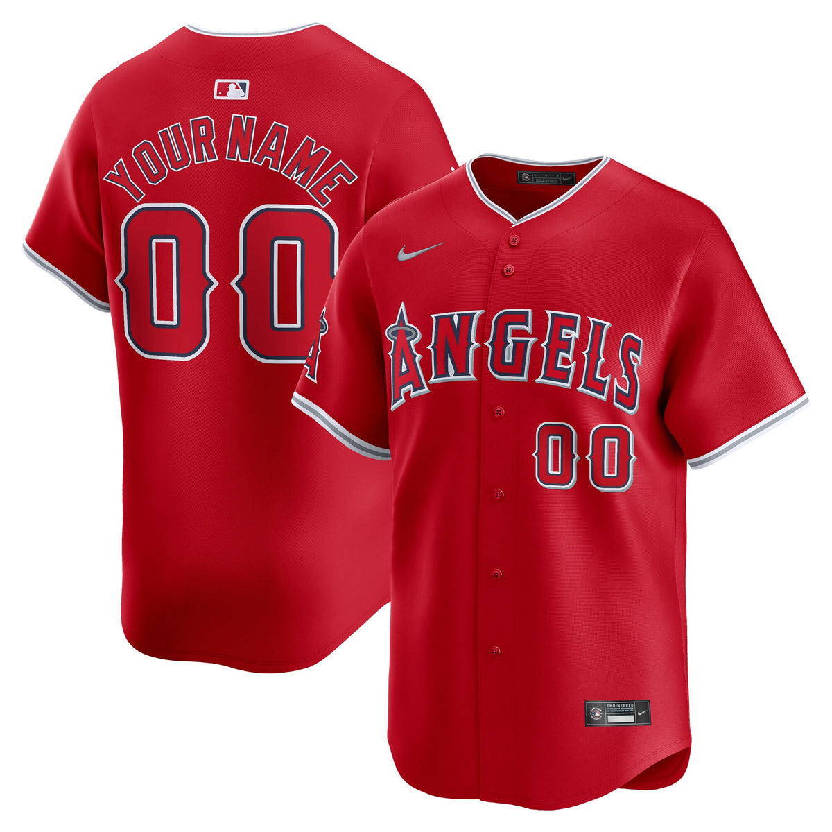 Los Angeles Angels red Limited jersey