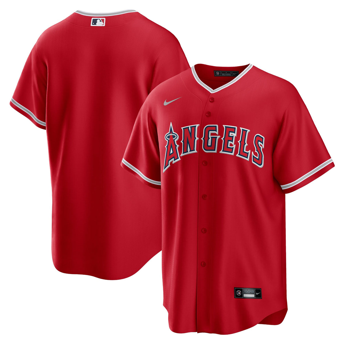 Los Angeles Angels red Alternate jersey