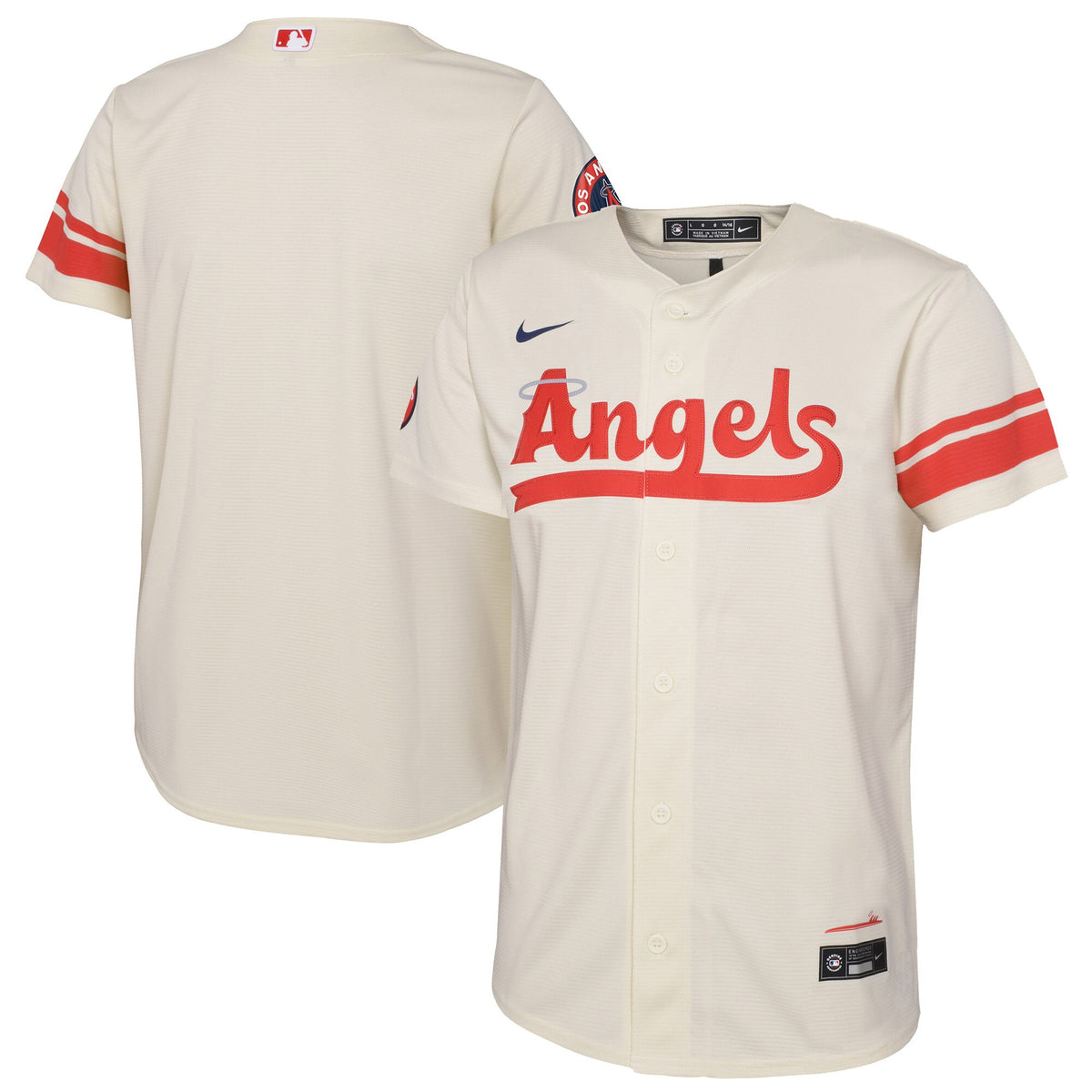 Los Angeles Angels cream City Connect jersey
