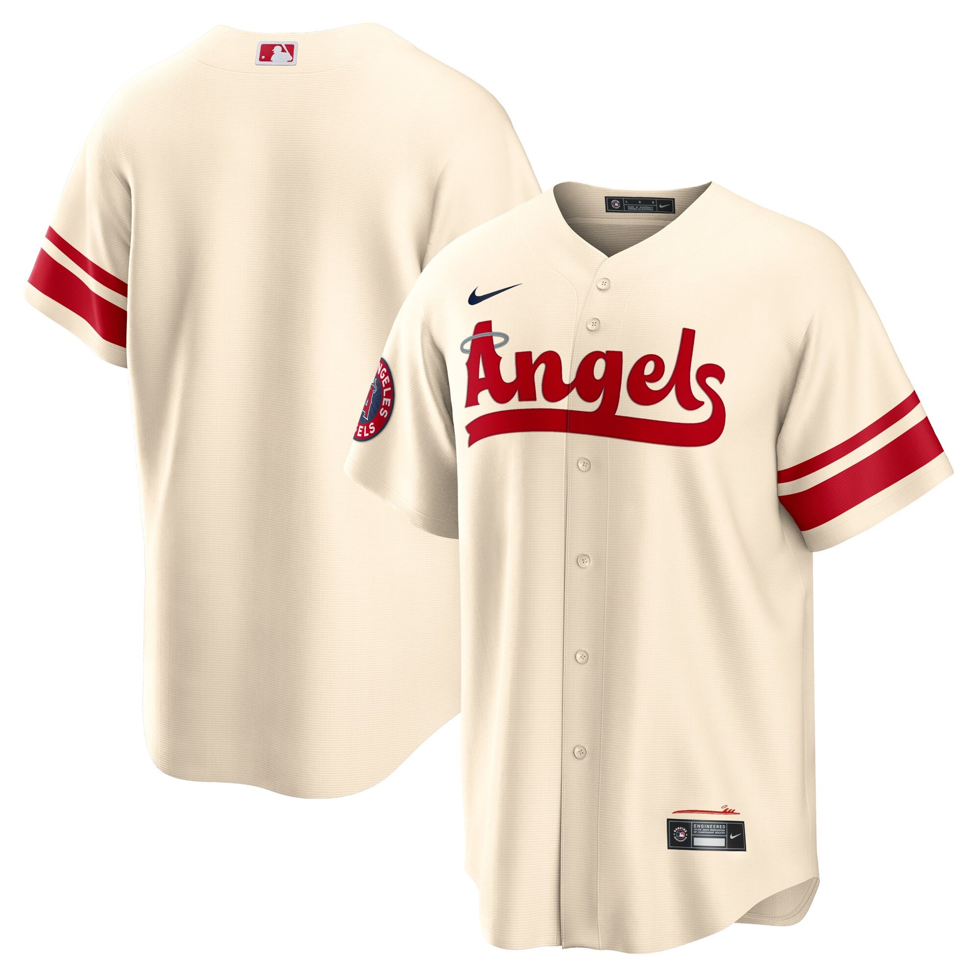 Los Angeles Angels cream City Connect jersey