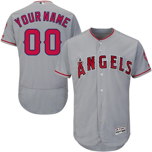 Los Angeles Angels gray jersey