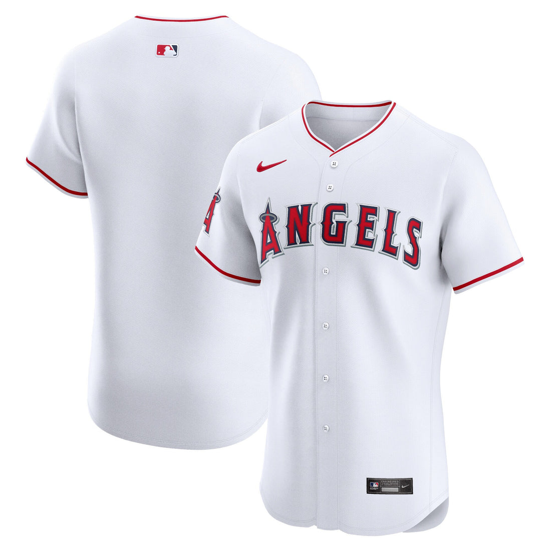 Los Angeles Angels white Elite jersey