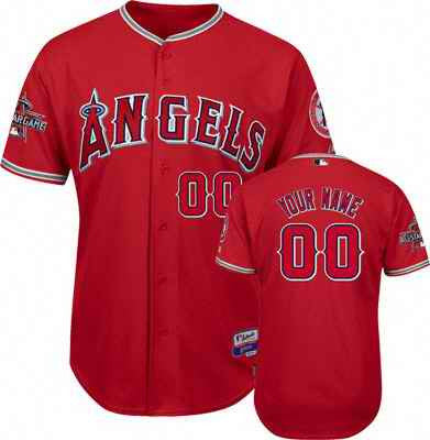 Of Anaheim Los Angeles Angels red jersey