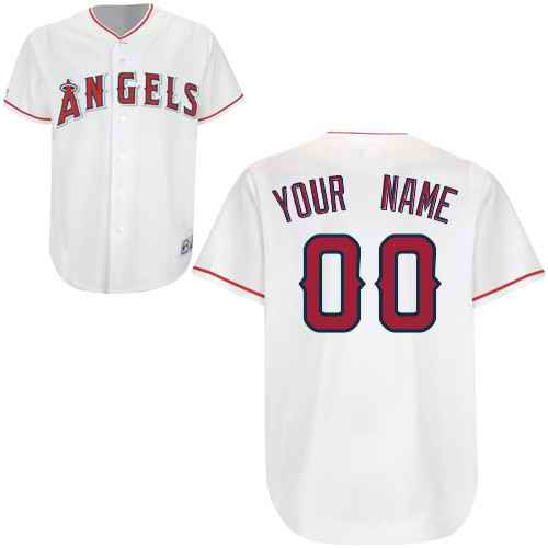Of Anaheim Los Angeles Angels white jersey