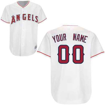 Of Anaheim Los Angeles Angels white jersey