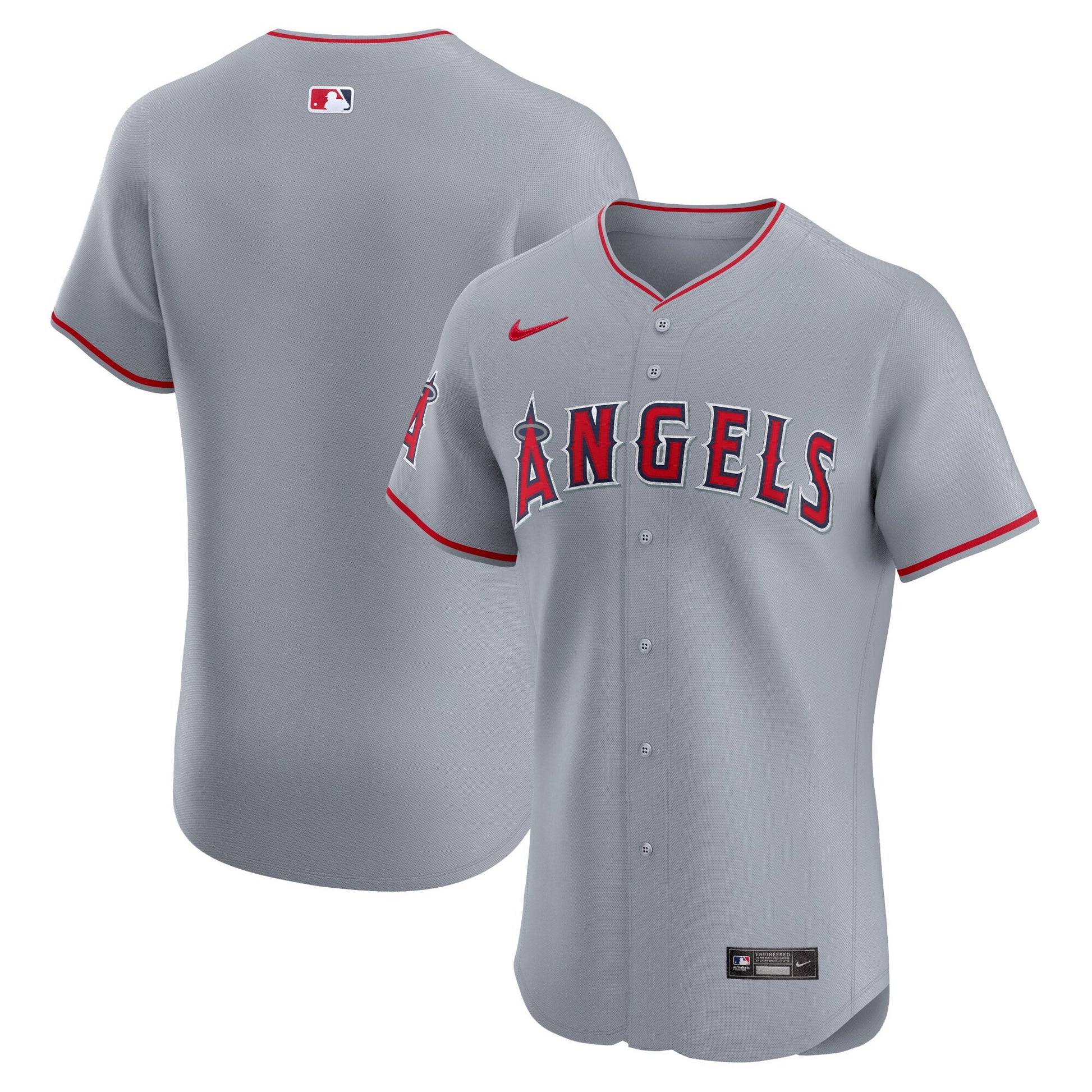 Los Angeles Angels gray Vapor jersey