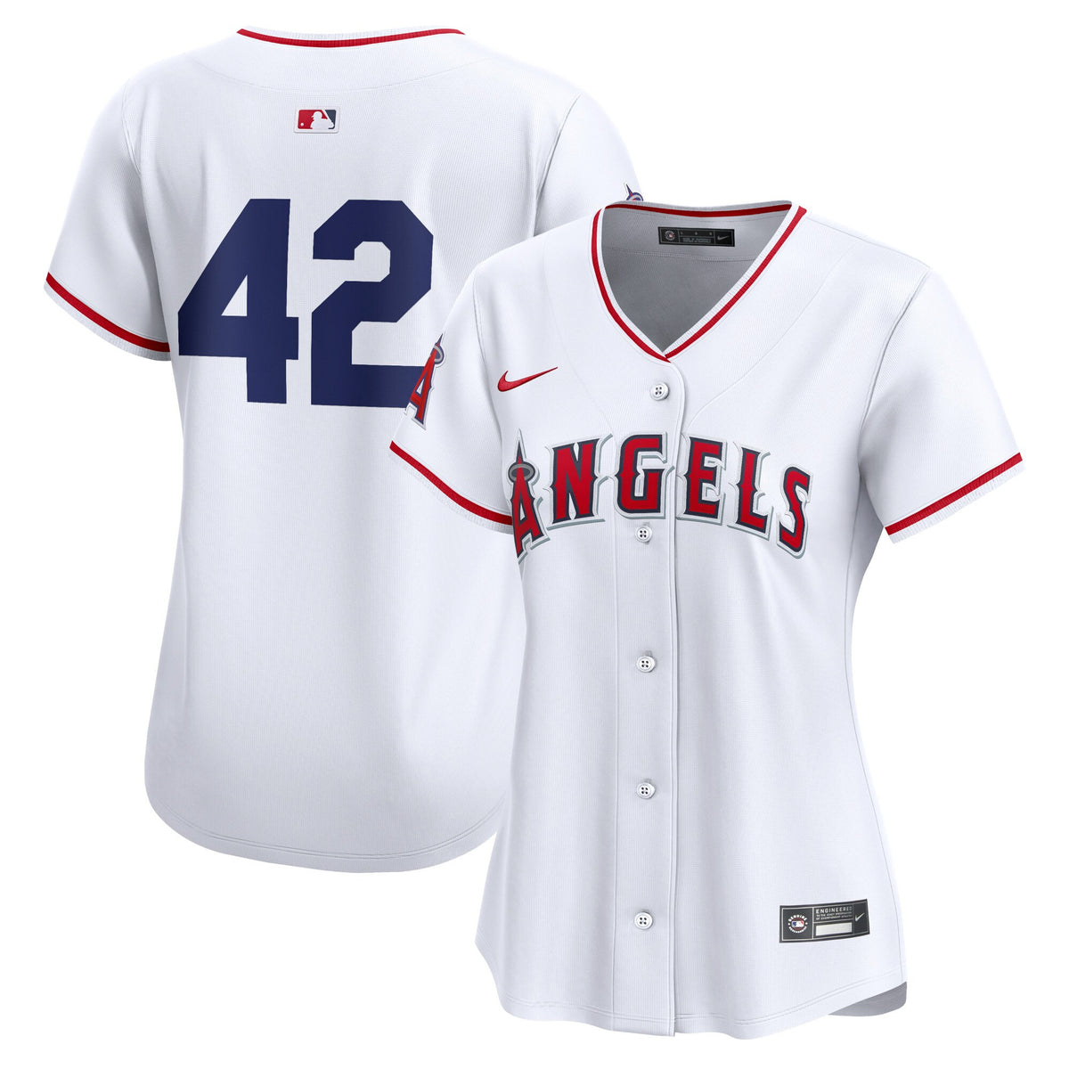 Los Angeles Angels white Limited jersey