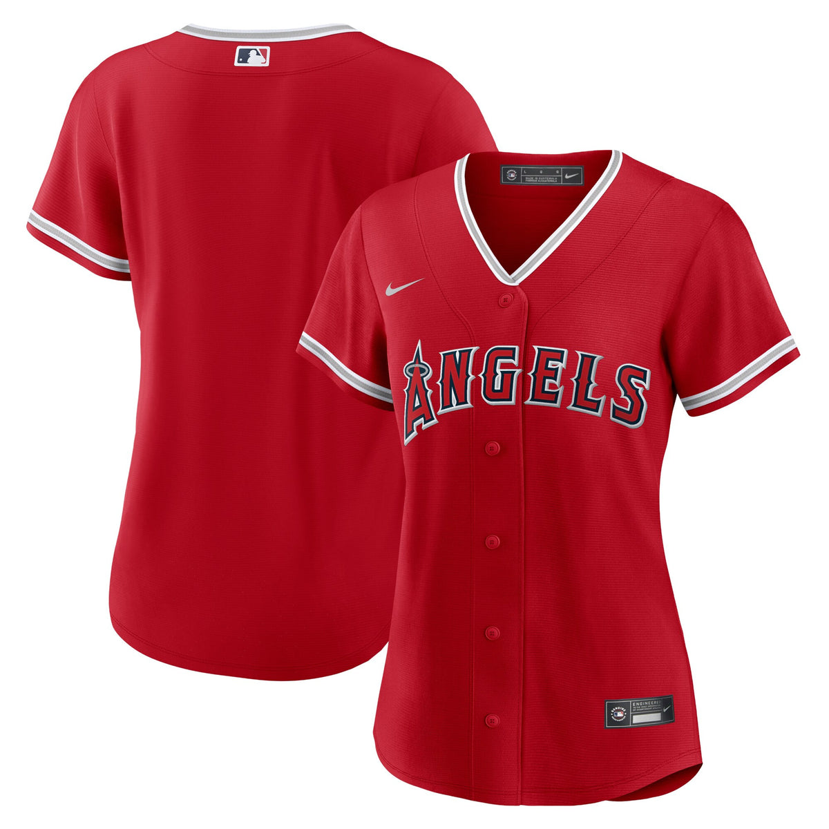 Los Angeles Angels red Alternate jersey