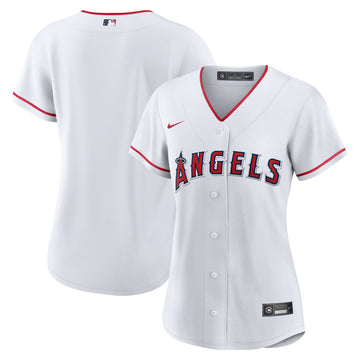 Los Angeles Angels white Home jersey