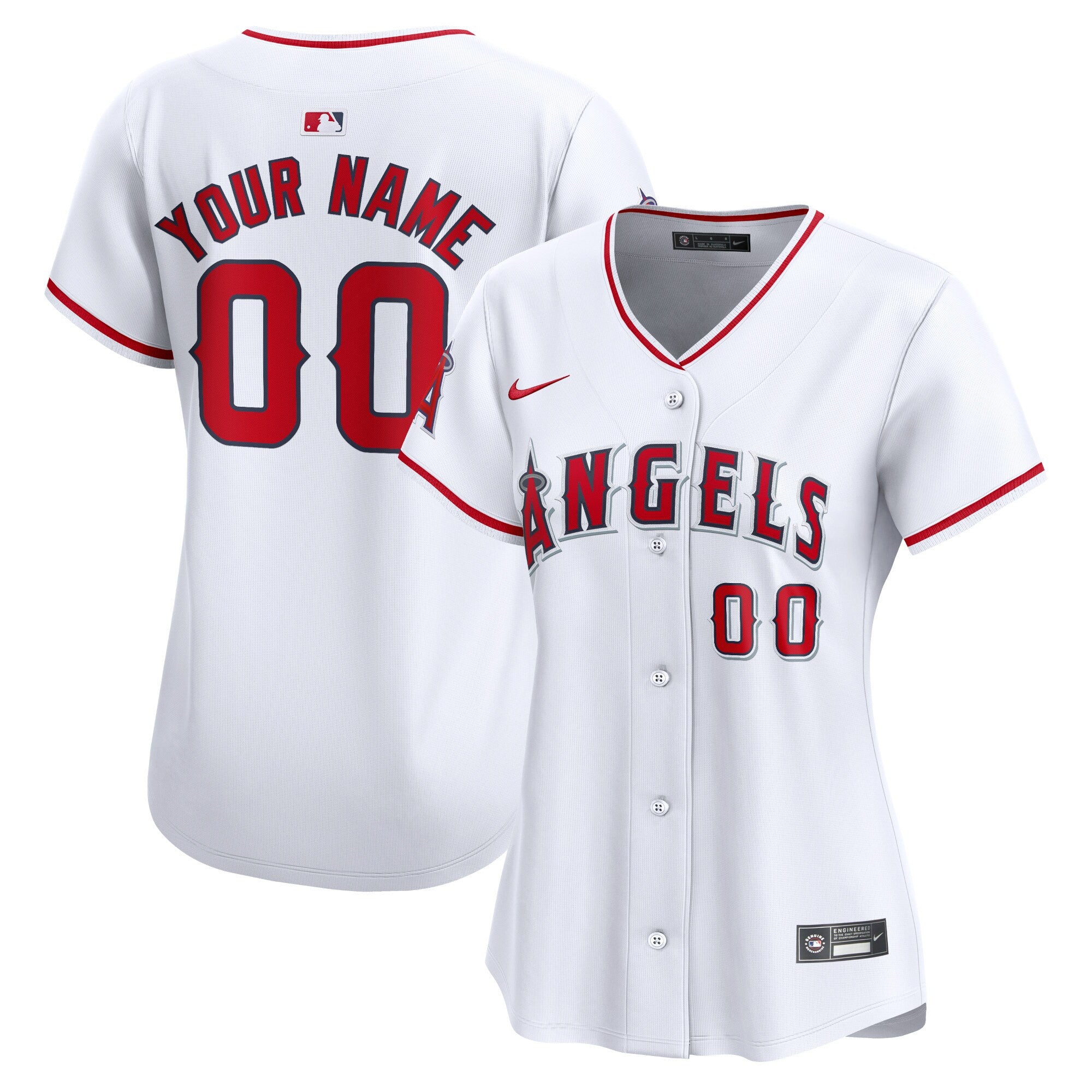 Los Angeles Angels white Limited jersey