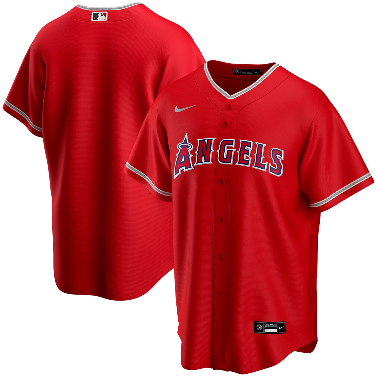 Los Angeles Angels red Alternate jersey