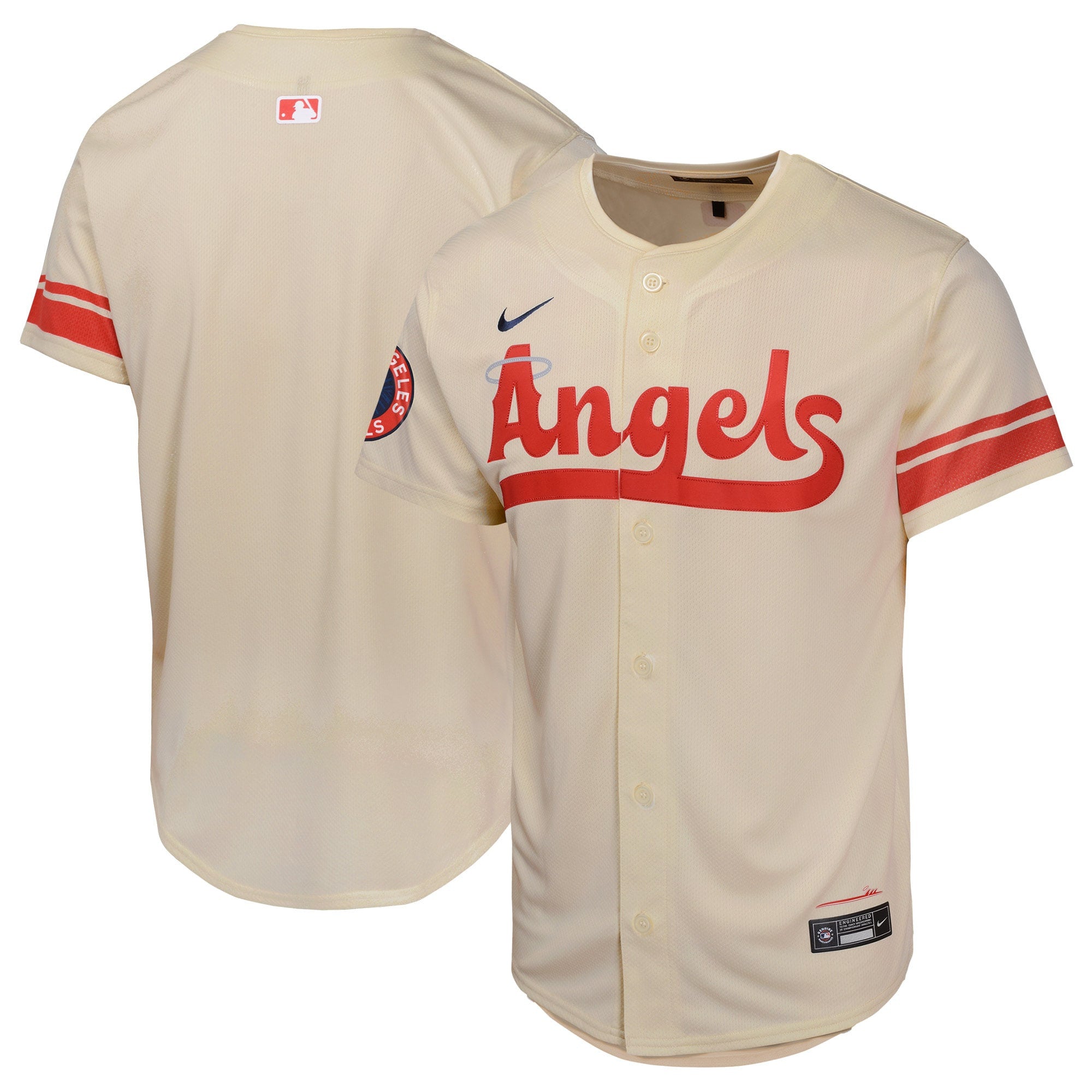 Los Angeles Angels cream City Connect jersey