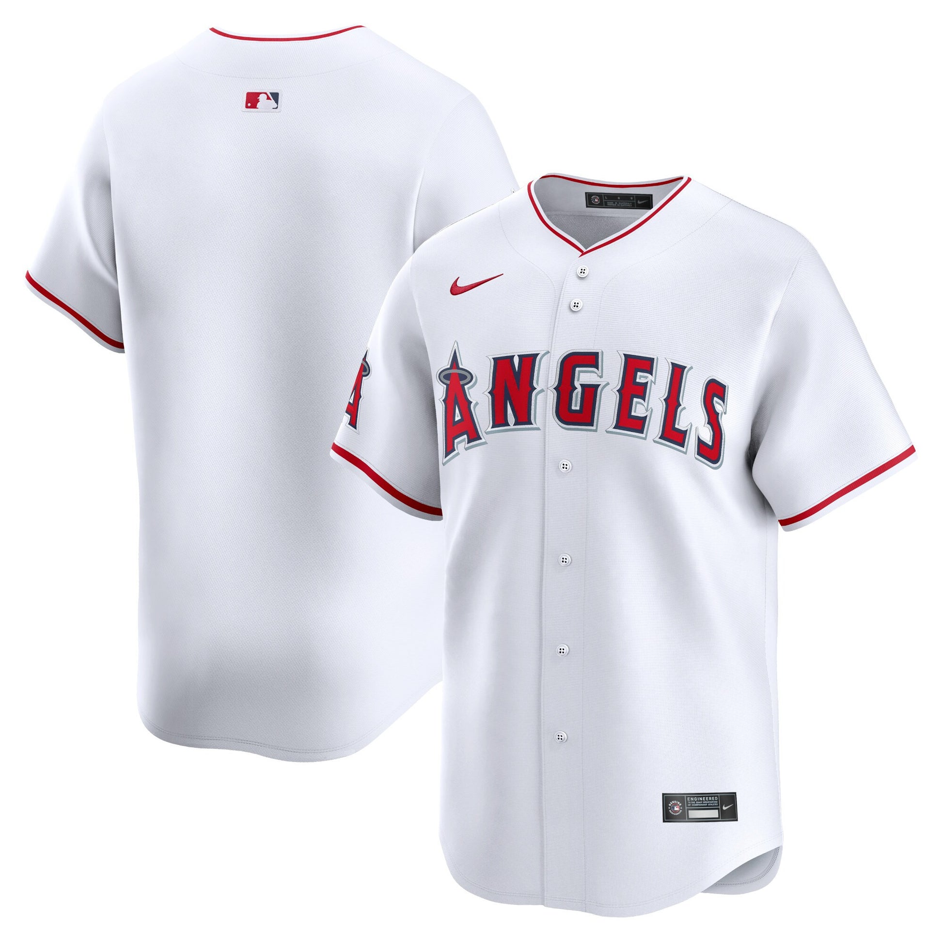 Los Angeles Angels white Limited jersey