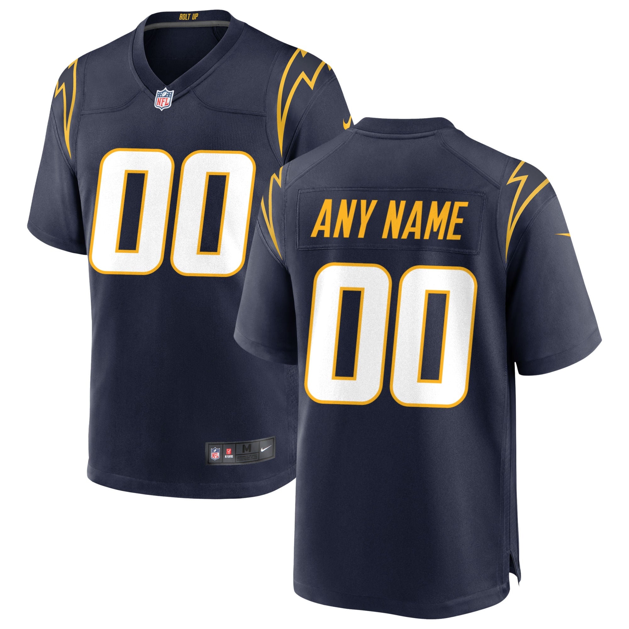 Los Angeles Chargers navy Alternate jersey