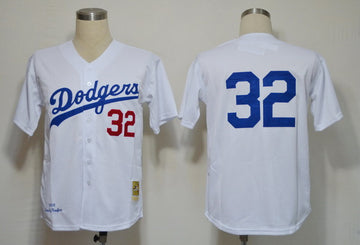 Koufax Los Angeles Dodgers white jersey