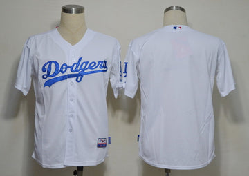 Custom Los Angeles Dodgers white jersey
