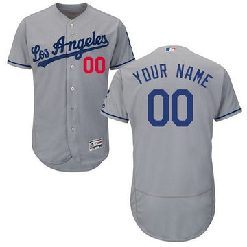 Los Angeles Dodgers gray jersey