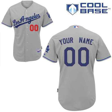 Los Angeles Dodgers grey jersey