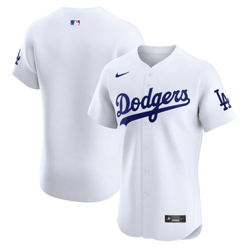 Los Angeles Dodgers white Elite jersey