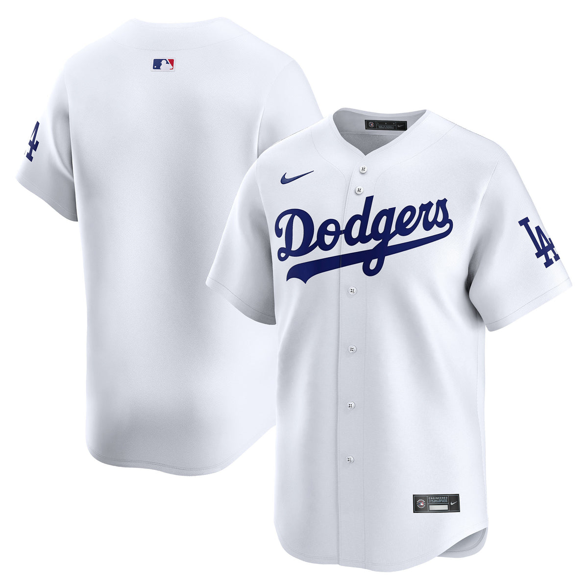 Los Angeles Dodgers white Limited jersey