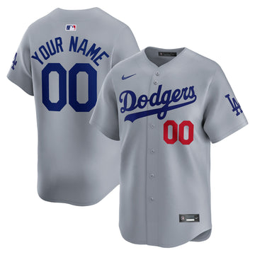 Los Angeles Dodgers gray Limited jersey