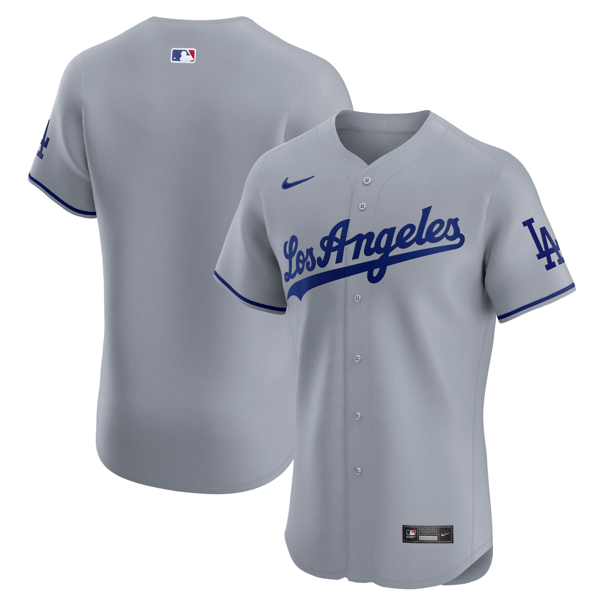Los Angeles Dodgers gray Vapor jersey