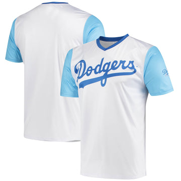 Stitches Los Angeles Dodgers white Cooperstown jersey