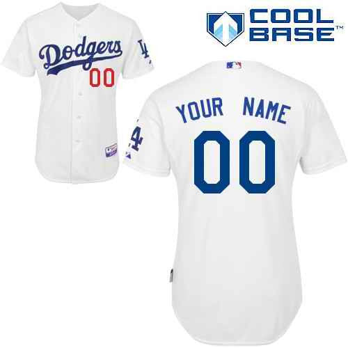 Los Angeles Dodgers white jersey