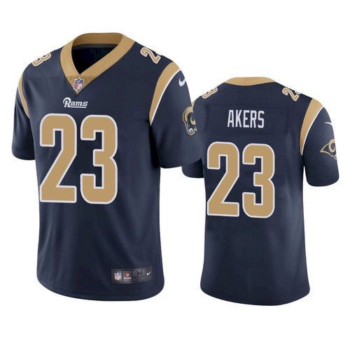 Cam Akers Los Angeles Rams navy Vapor jersey