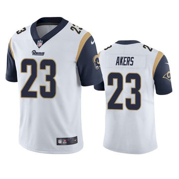 Cam Akers Los Angeles Rams white Vapor jersey