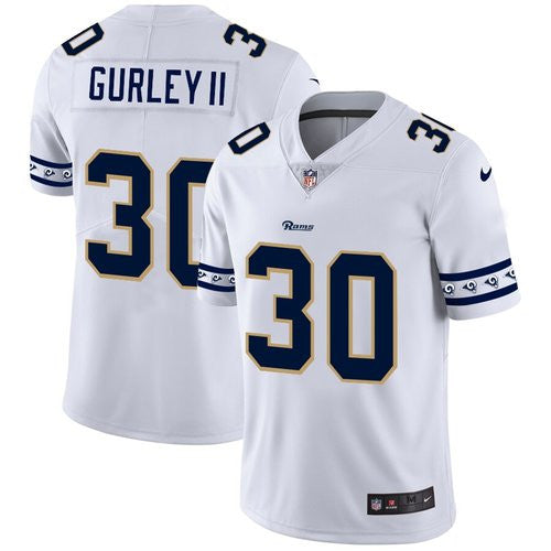 Todd Gurley II Los Angeles Rams white Vapor jersey