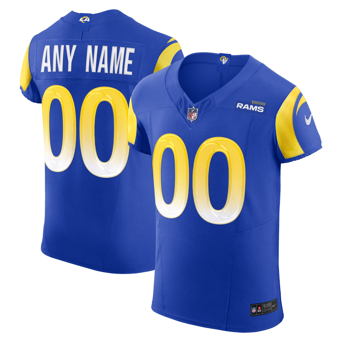 Los Angeles Rams royal Vapor jersey