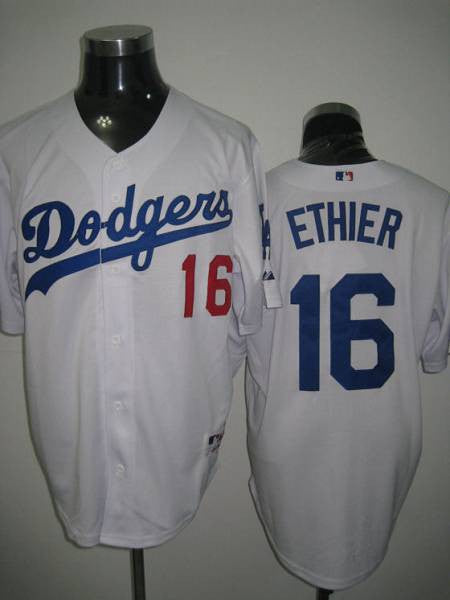 Los Dodgers Andre Ethier Los Angeles Angels white jersey