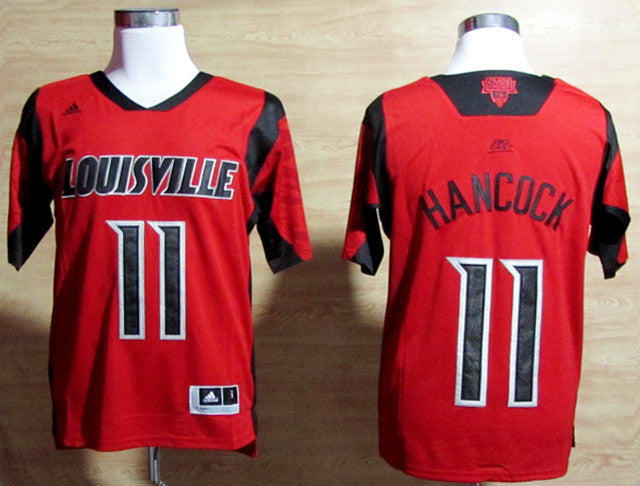 Hancock Louisville Cardinals red jersey