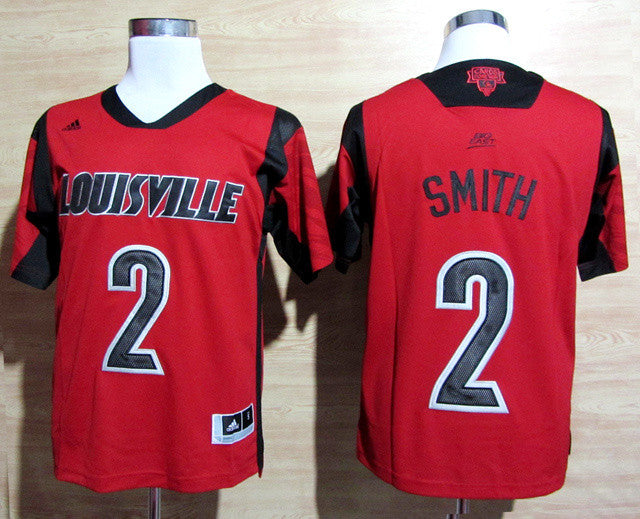 Smith Louisville Cardinals red jersey
