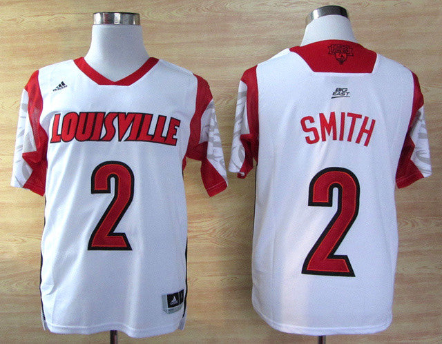 Smith Louisville Cardinals white jersey